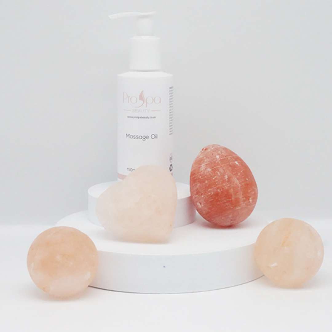 himalayan salt stone massage course kit