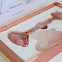 Gua Sha Tool and Jade Stone Roller Kit