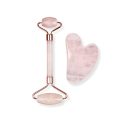 Gua Sha Tool and Jade Stone Roller Kit