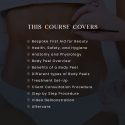 Online Body Peel Course
