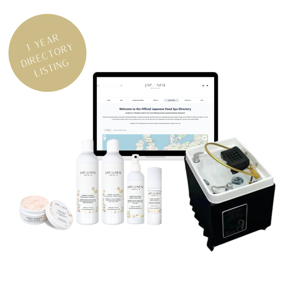 Japanese Head Spa Complete Treatment Bundle Japanese Head Spa Complete Treatment Bundle