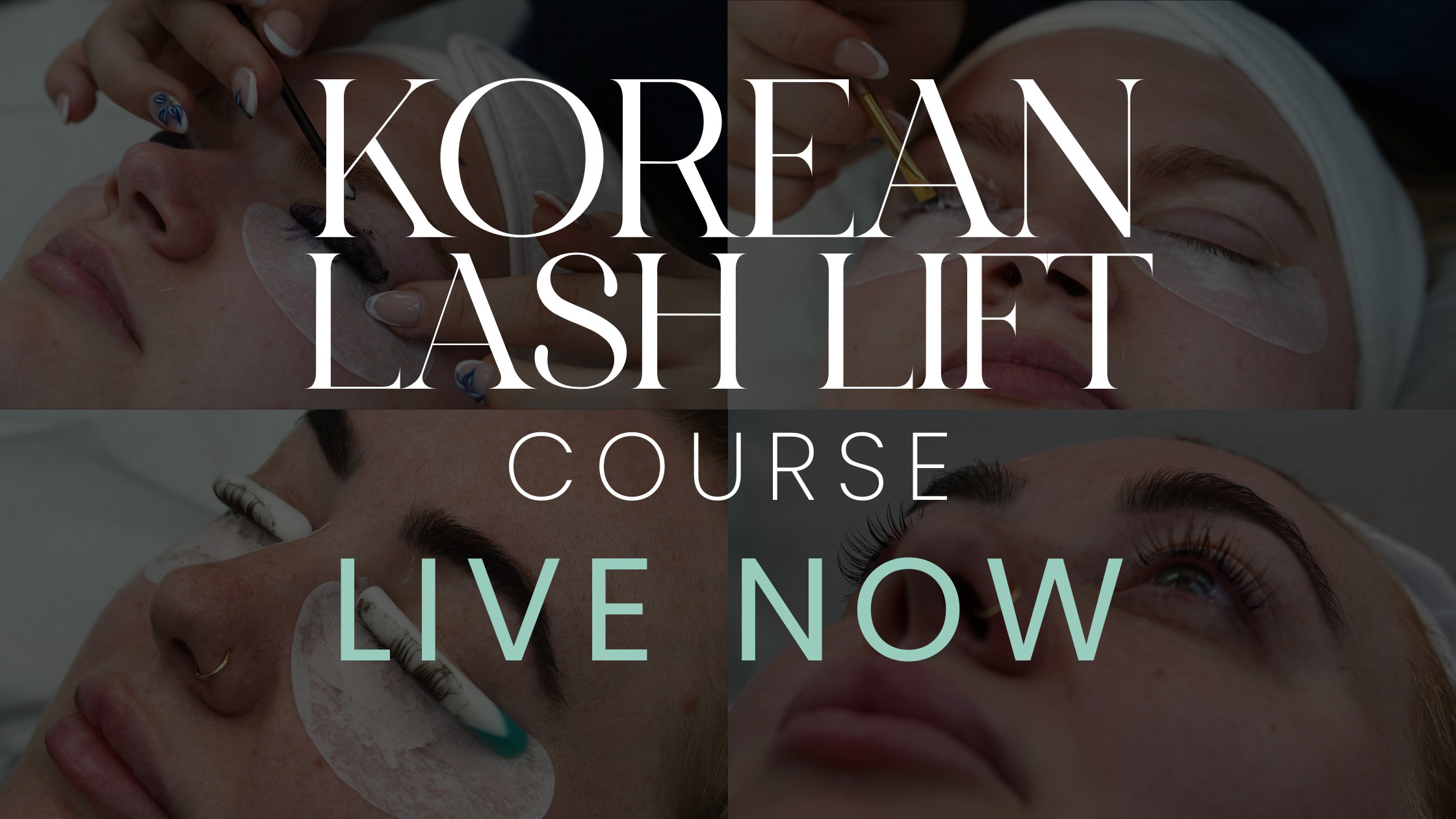 Korean Lash Lift Launch Live Now