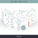 Nail Record Card Pack
