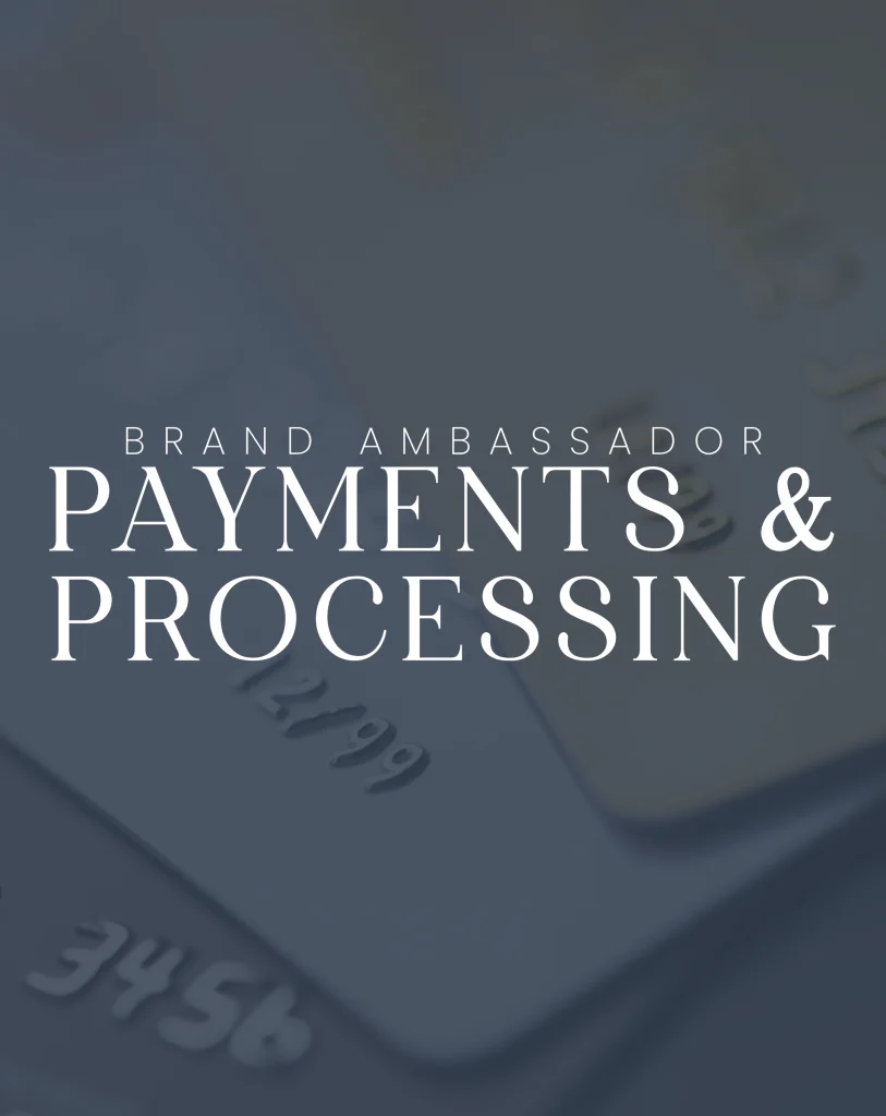 Payments & Processing