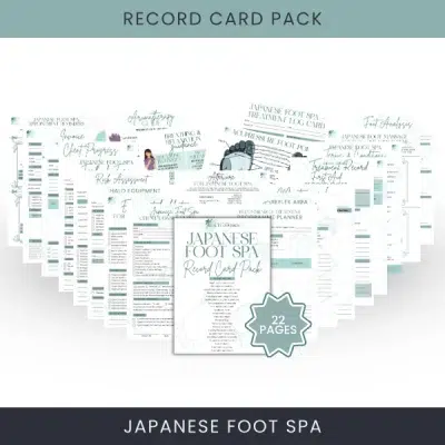 Japanese Foot Spa Record Pack