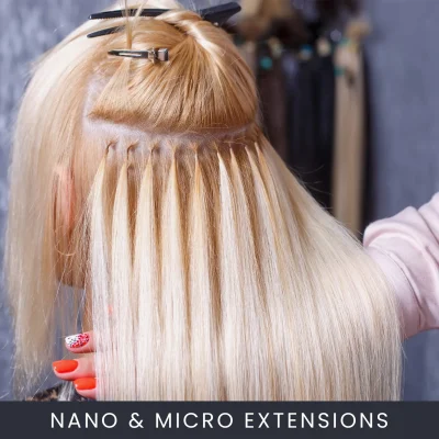 Hair extension rings Hair extension Nano and Micro rings